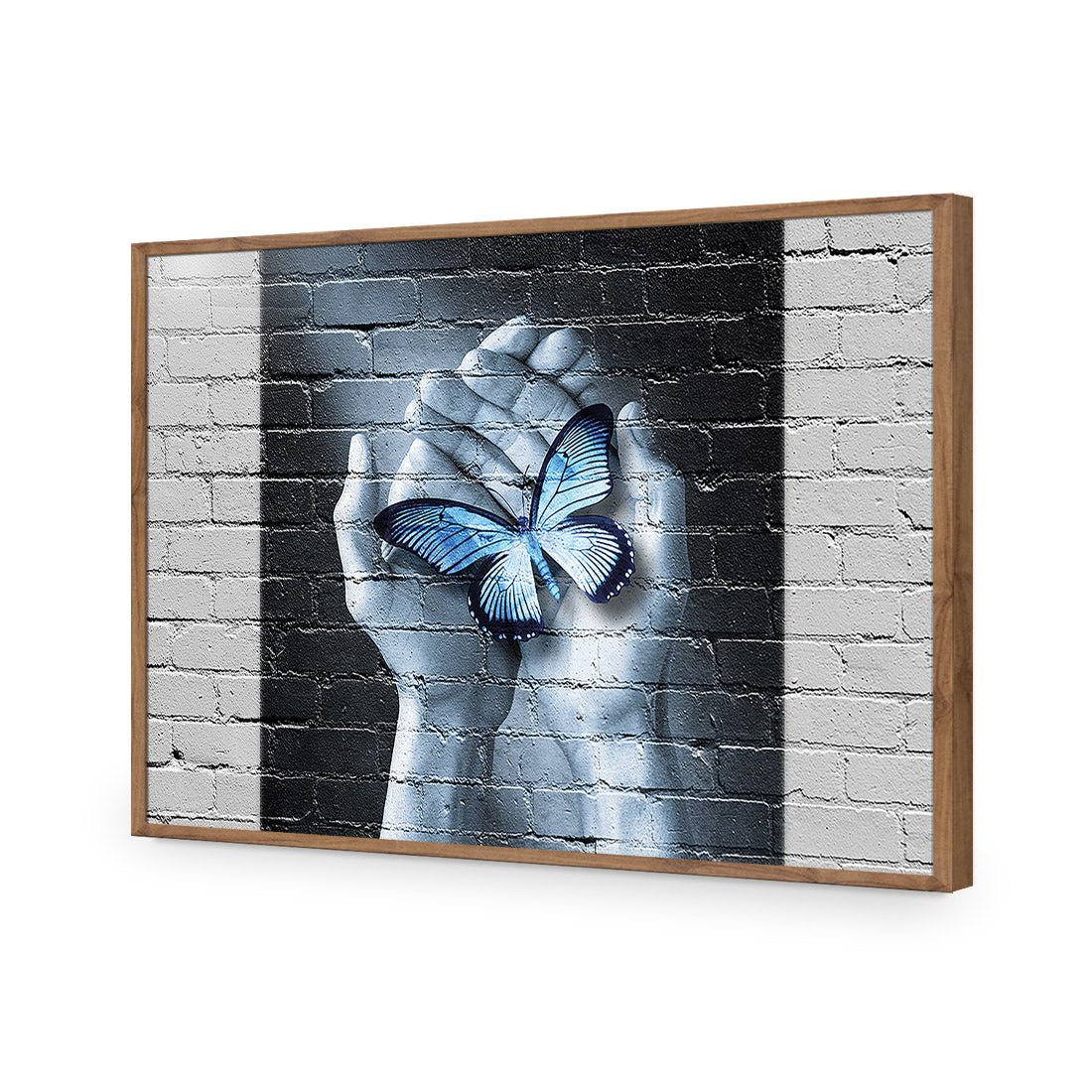 Butterfly Love Graffiti - Wall Art Designs - 2699_AR_H WAD_AP - 030 - EDG_45x30_S - 2538 - NAT