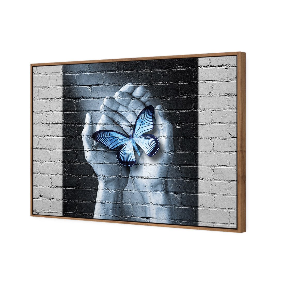 Butterfly Love Graffiti - Wall Art Designs - 2699_AR_H WAD_CP - MPY - 260 - M - S - S_45x30_S - 1550 - NAT