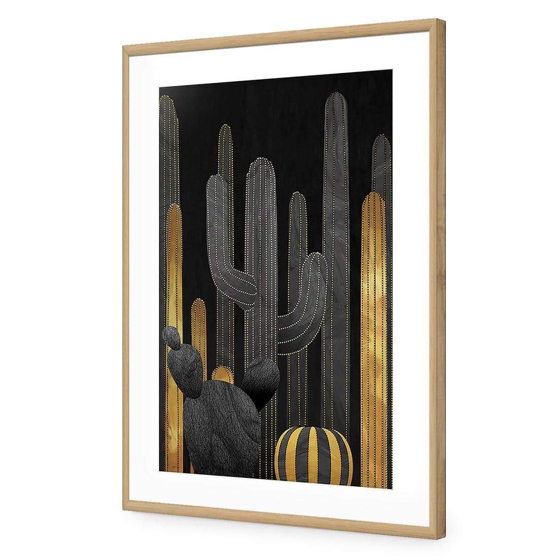 Cactus Montage 01 - Wall Art Designs - 3213_AR_V WAD_AP - 030 - MAT_45x30_S - 2538 - OAK