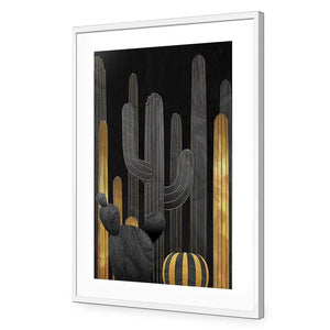 Cactus Montage 01 - Wall Art Designs - 3213_AR_V WAD_AP - 030 - MAT_45x30_S - 2538 - WHT