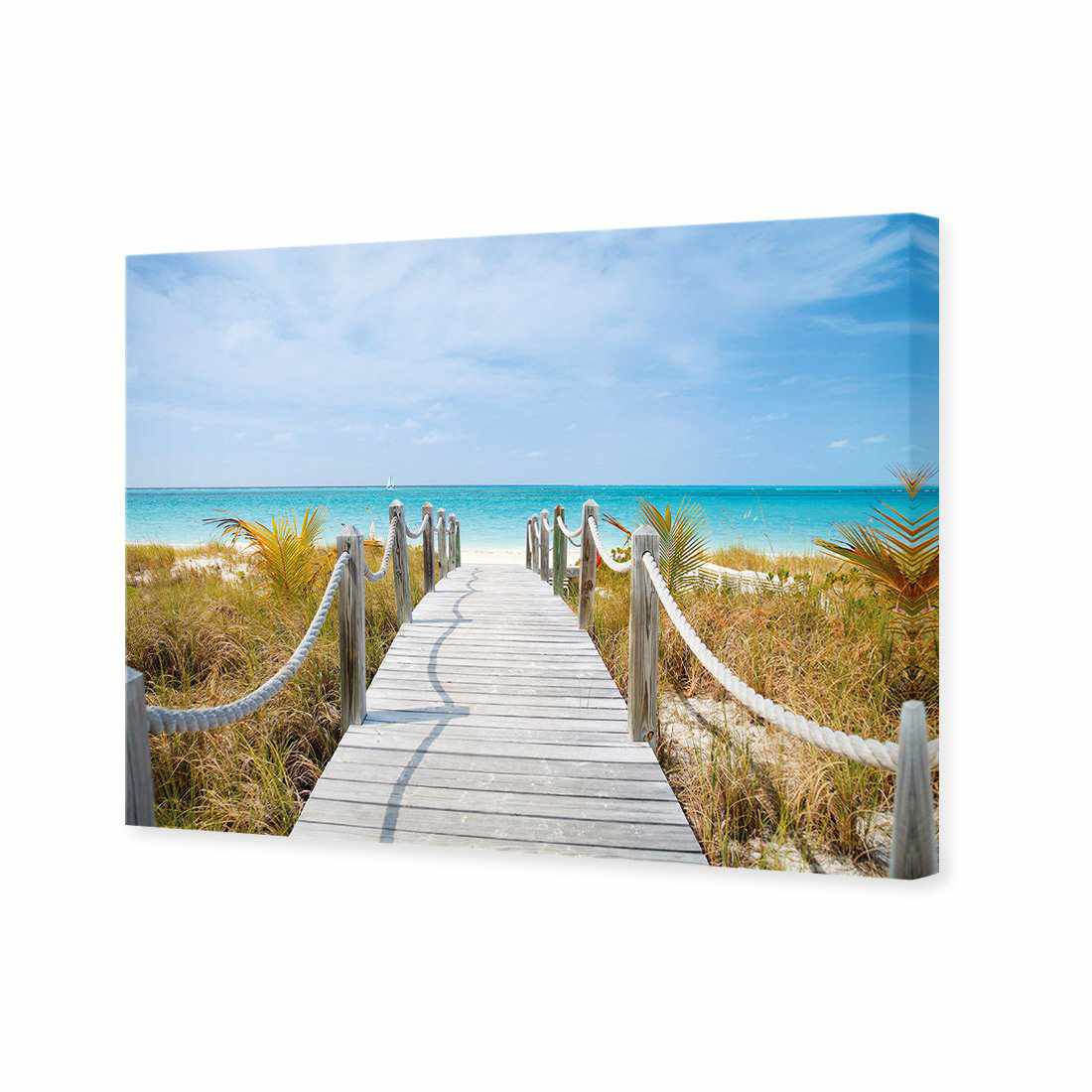 Caicos Island | Standard Canvas | No Frame | Stretched Canvas