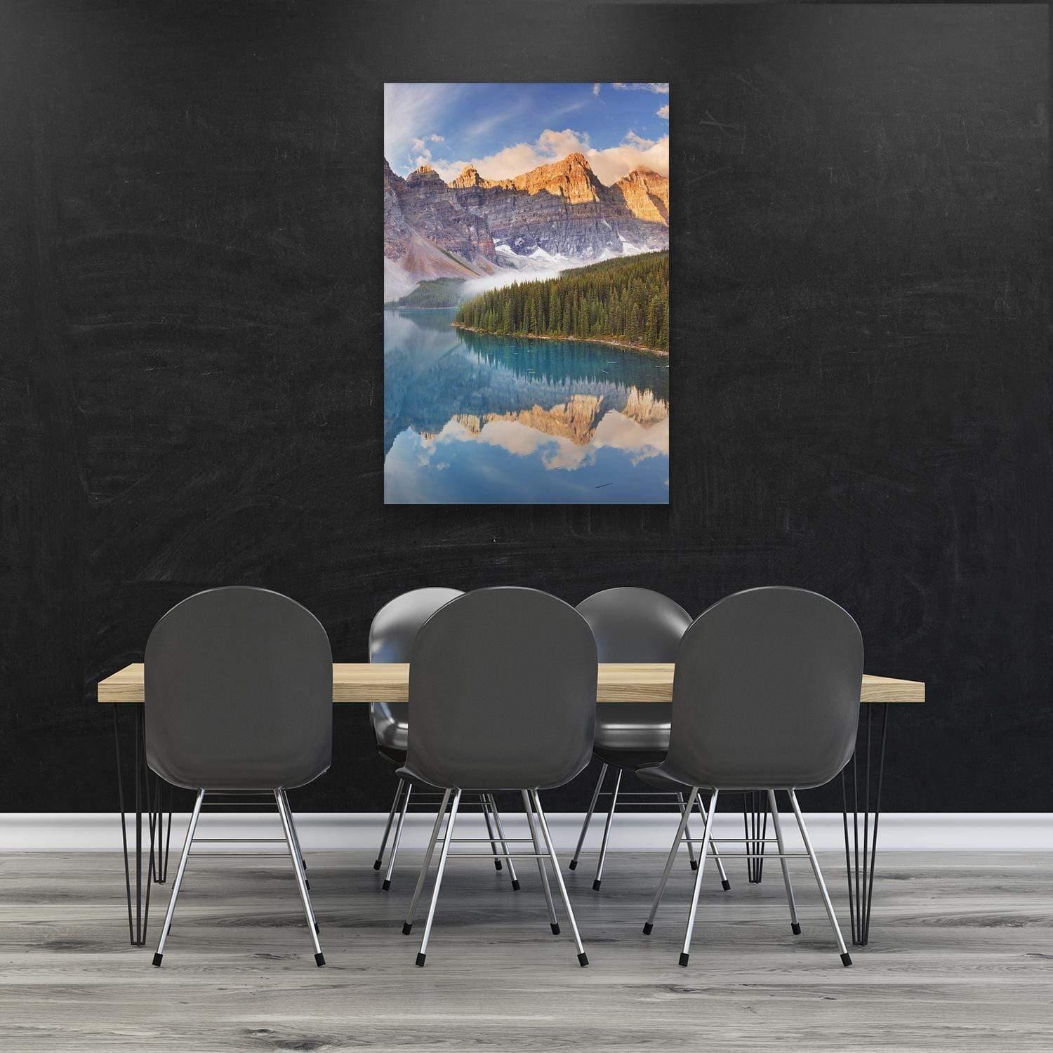 Canadian Lake Reflection (Portrait) - Wall Art Designs - 3031_AR_V WAD_CP - MPY - 260 - M - S - S_45x30_NONE