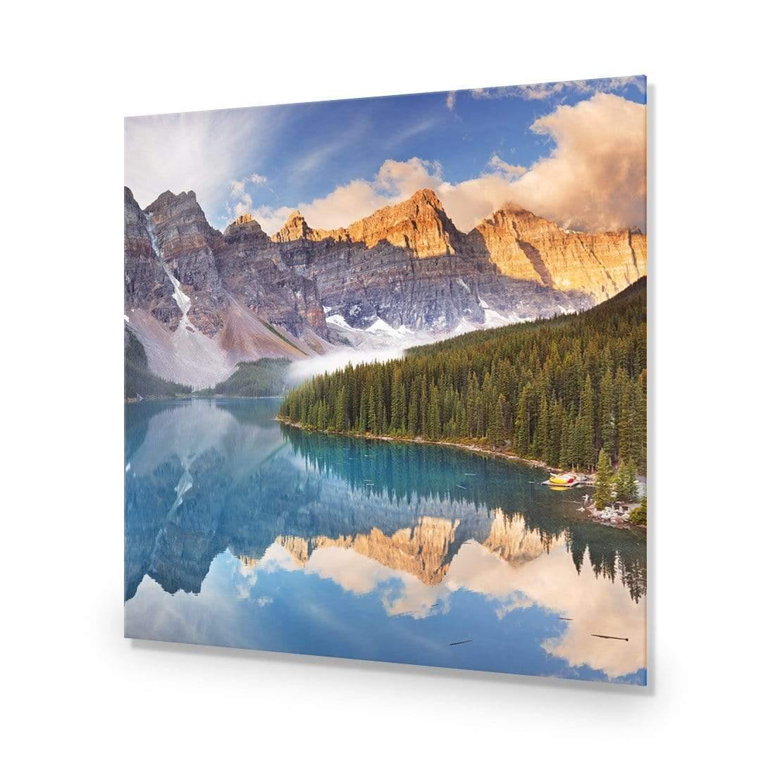 Canadian Lake Reflection (Square) - Wall Art Designs - 3031_AS_Q WAD_AP - 030 - EDG_37x37_NONE