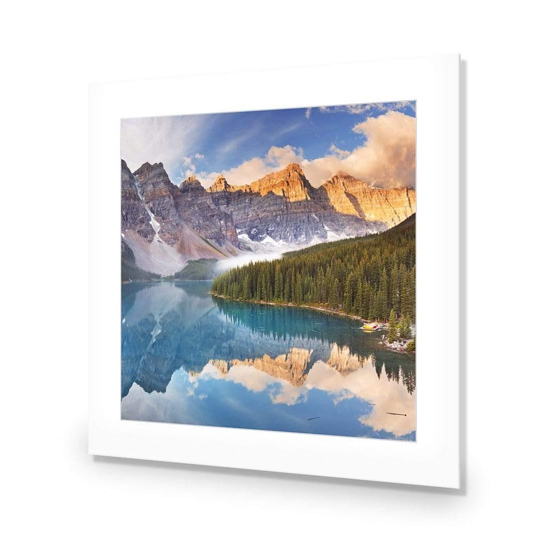 Canadian Lake Reflection (Square) - Wall Art Designs - 3031_AS_Q WAD_AP - 030 - MAT_37x37_NONE