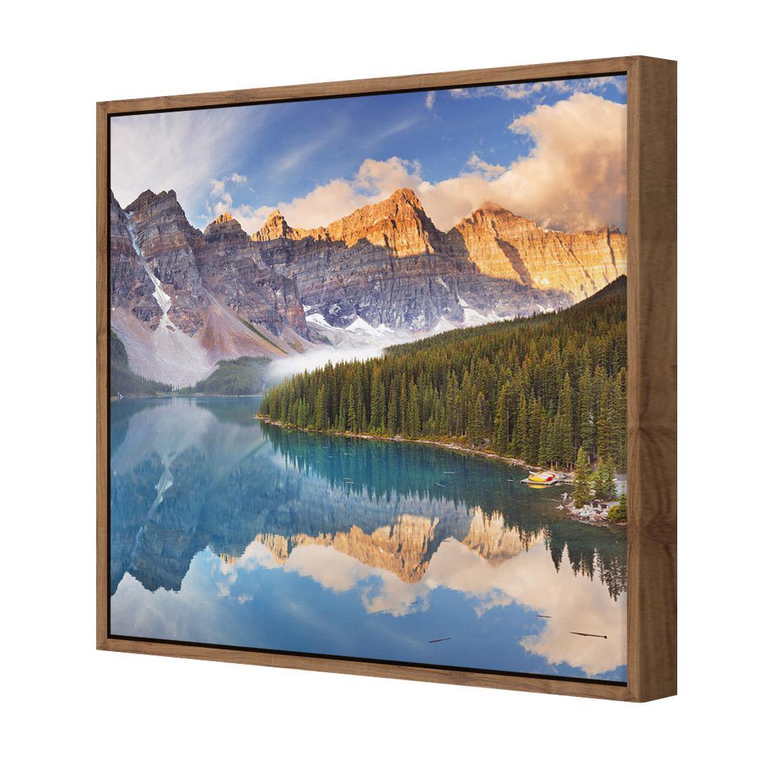 Canadian Lake Reflection (Square) - Wall Art Designs - 3031_AS_Q WAD_CP - MPY - 260 - M - S - S_37x37_S - 1550 - NAT