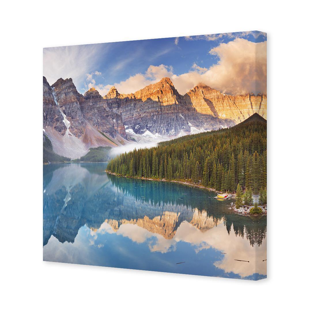 Canadian Lake Reflection (Square) - Wall Art Designs - 3031_AS_Q WAD_CP - MPY - 260 - M - S - S_37x37_NONE