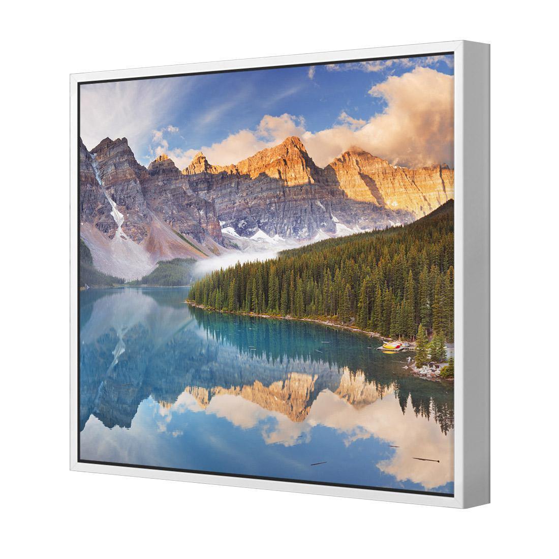 Canadian Lake Reflection (Square) - Wall Art Designs - 3031_AS_Q WAD_CP - MPY - 260 - M - S - S_37x37_S - 1550 - WHT