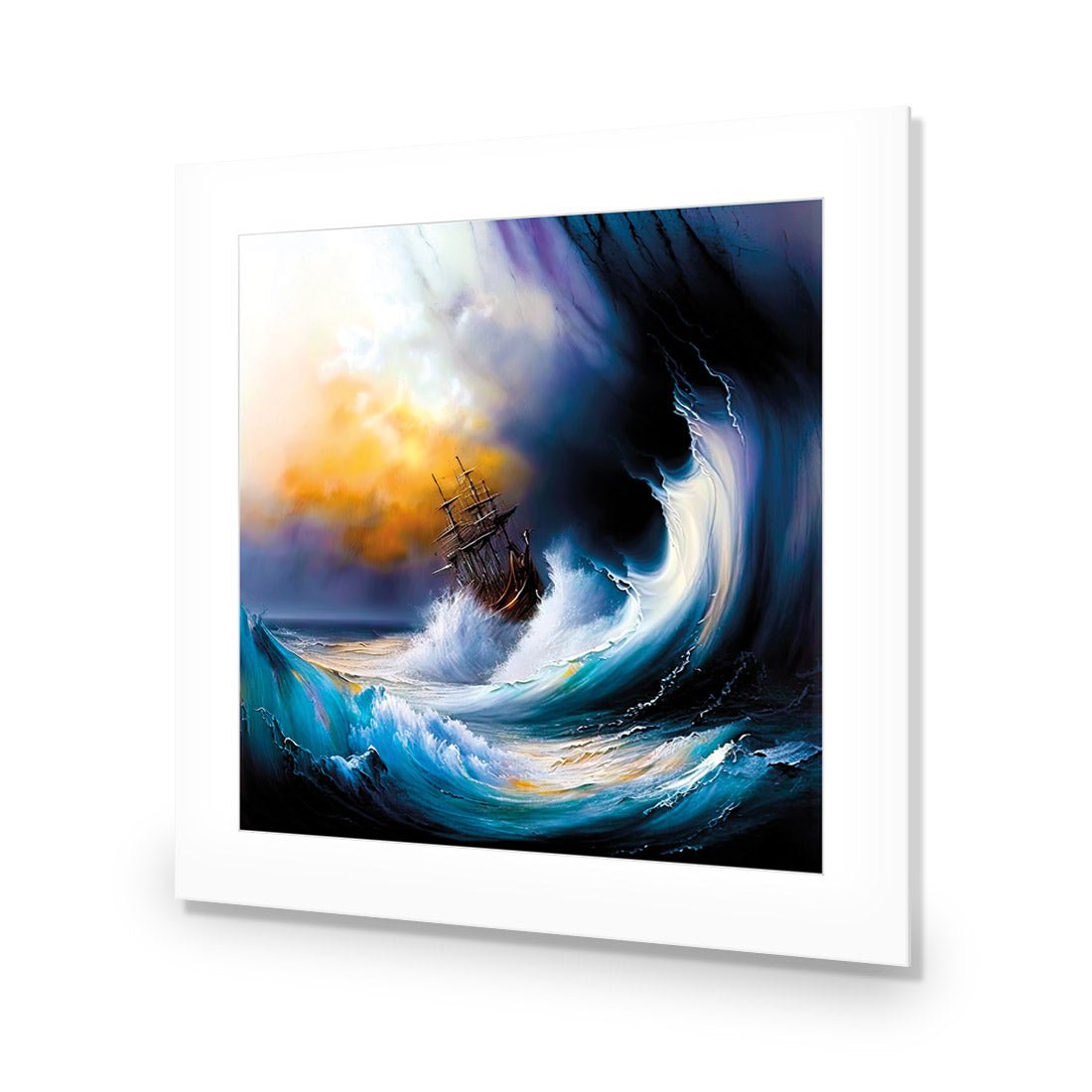 Capsizing Wave - Wall Art Designs - WB_100766_AS_Q CAF_AP - 030 - MAT_37x37_NONE