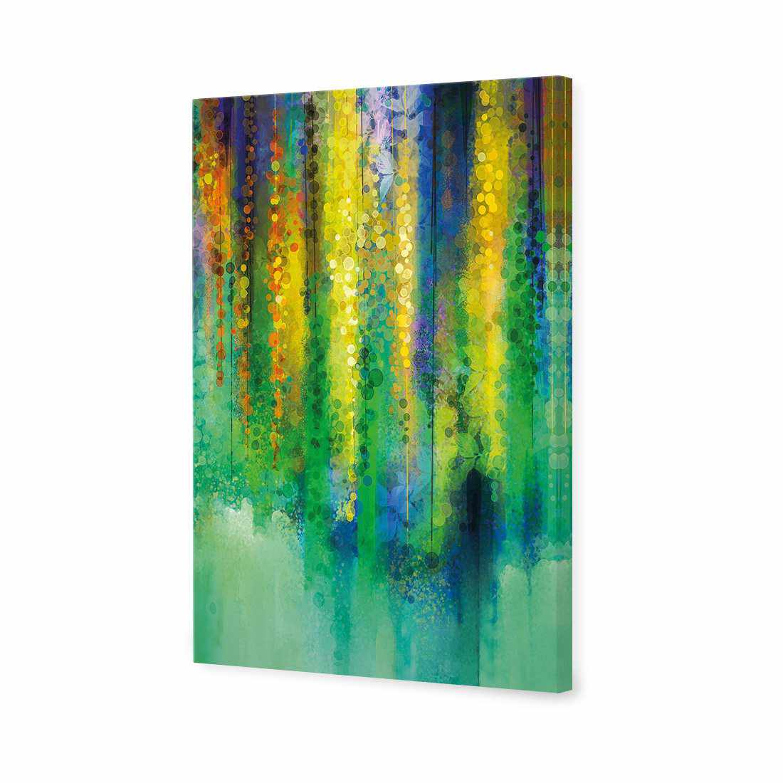 Cascading Colour | Classic Canvas | No Frame | Stretched Canvas