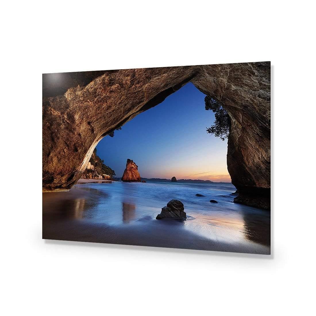 Cathedral Cove NZ Acrylic Art - Wall Art Designs - 3976AR_H WAD - ACC - EDG - 90x59