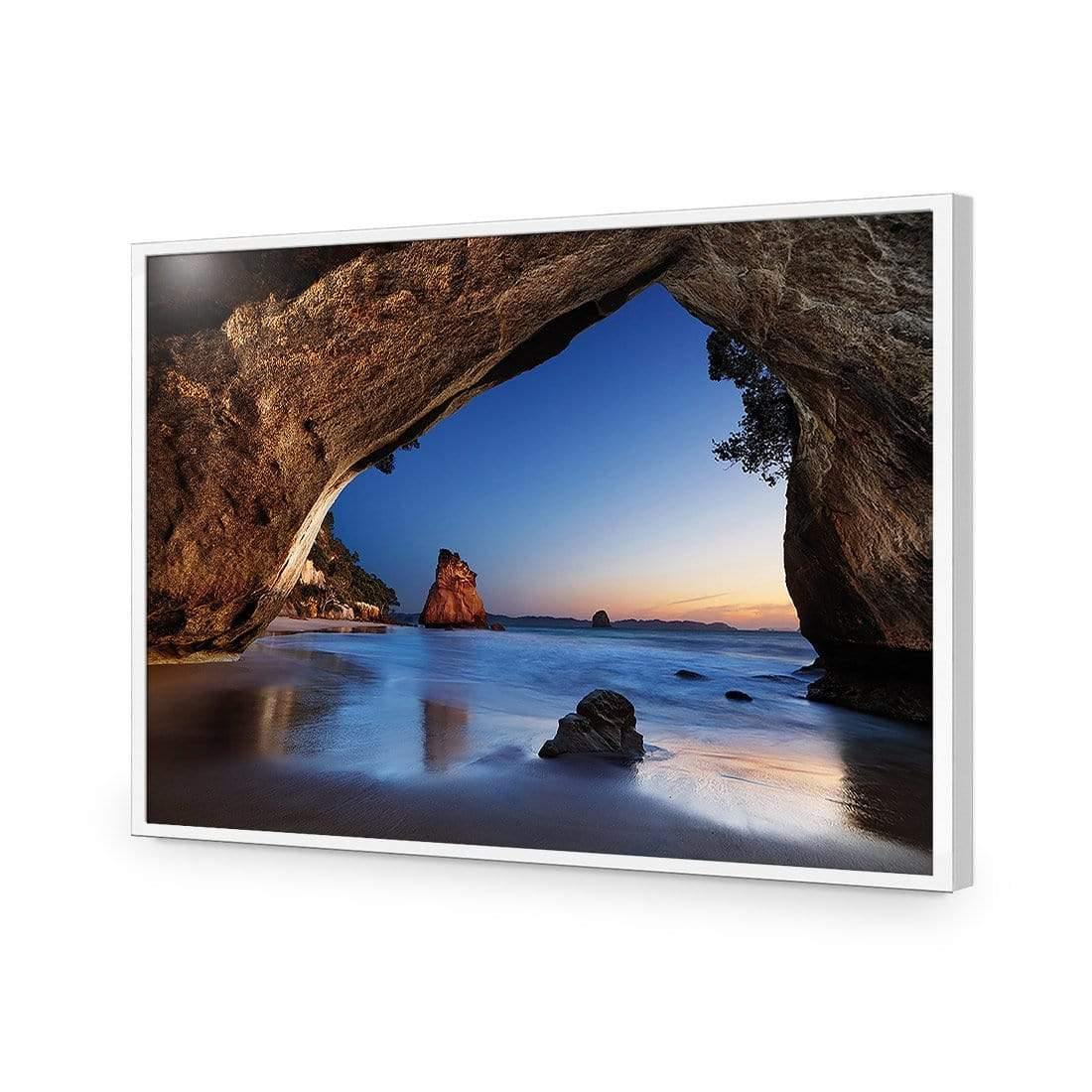 Cathedral Cove NZ Acrylic Art - Wall Art Designs - 3976AR_H WAD - ACC - EDG - 90x59 - WHT