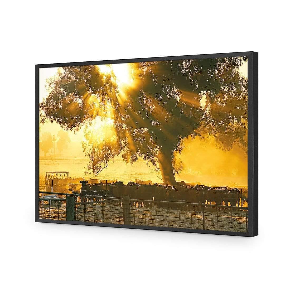 Cattle Ranch - Wall Art Designs - 1451_AR_H WAD_AP - 030 - EDG_45x30_S - 2538 - BLK