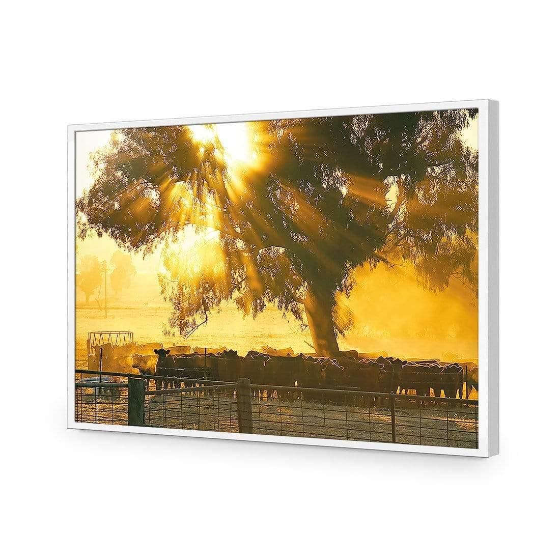 Cattle Ranch - Wall Art Designs - 1451_AR_H WAD_AP - 030 - EDG_45x30_S - 2538 - WHT