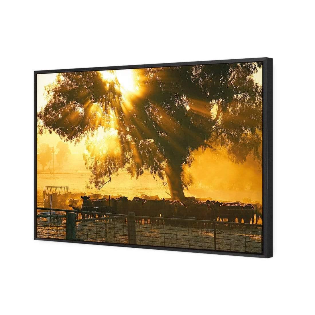 Cattle Ranch - Wall Art Designs - 1451_AR_H WAD_CP - MPY - 260 - M - S - S_45x30_S - 1550 - BLK