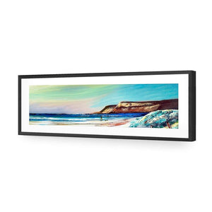 Caves Beach (Long) - Wall Art Designs - 198_AL_H WAD_AP - 030 - MAT_90x30_S - 2538 - BLK