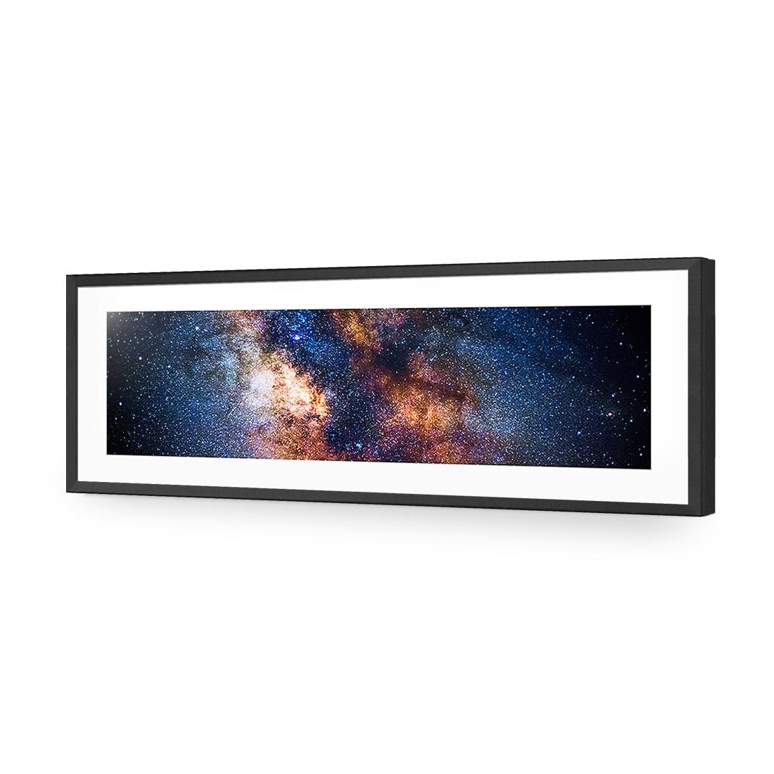 Centre of Milky Way Galaxy (long) - Wall Art Designs - 163_AL_H CAF_AP - 030 - MAT_90x30_S - 2538 - BLK