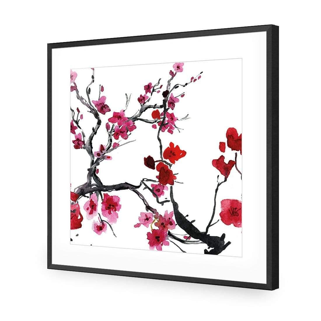 Cherry Blossom (square) - Wall Art Designs - 2156_AS_Q WAD_AP - 030 - MAT_37x37_S - 2538 - BLK