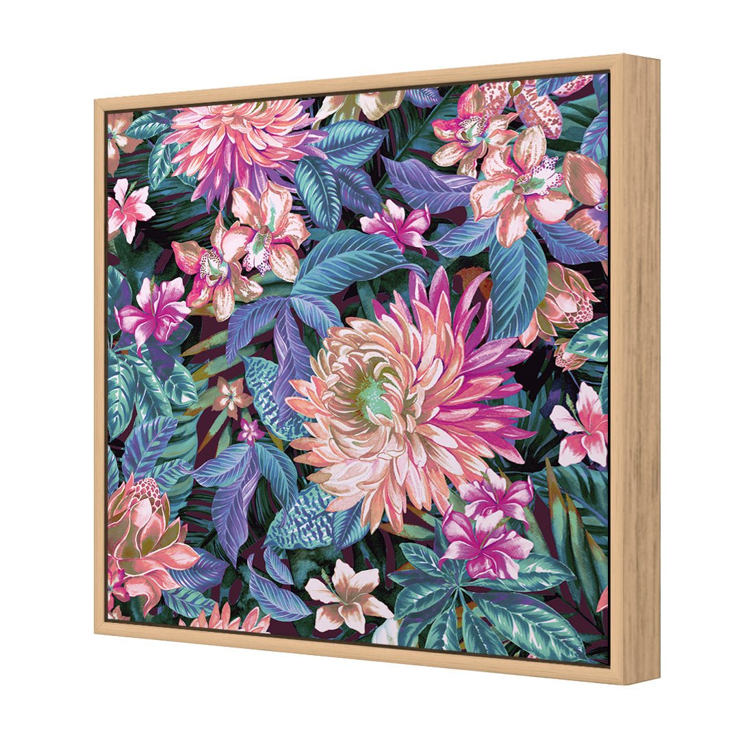 Chrysanthemums (square) - Wall Art Designs - 2173_AS_Q WAD_CP - MPY - 260 - M - S - S_37x37_NONE