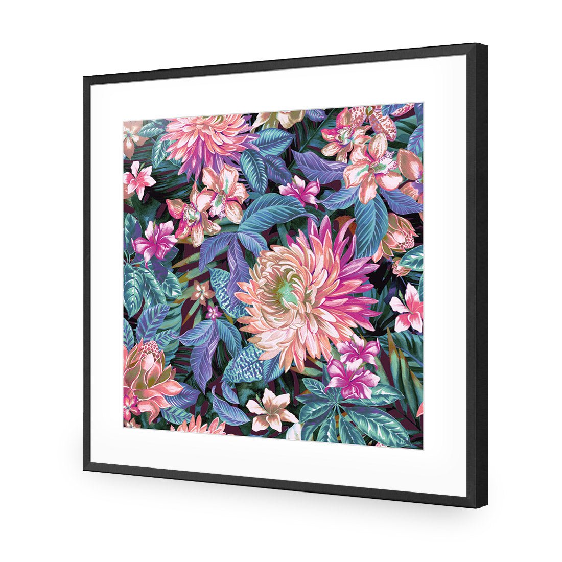 Chrysanthemums (square) - Wall Art Designs - 2173_AS_Q WAD_CP - MPY - 260 - M - S - S_37x37_NONE