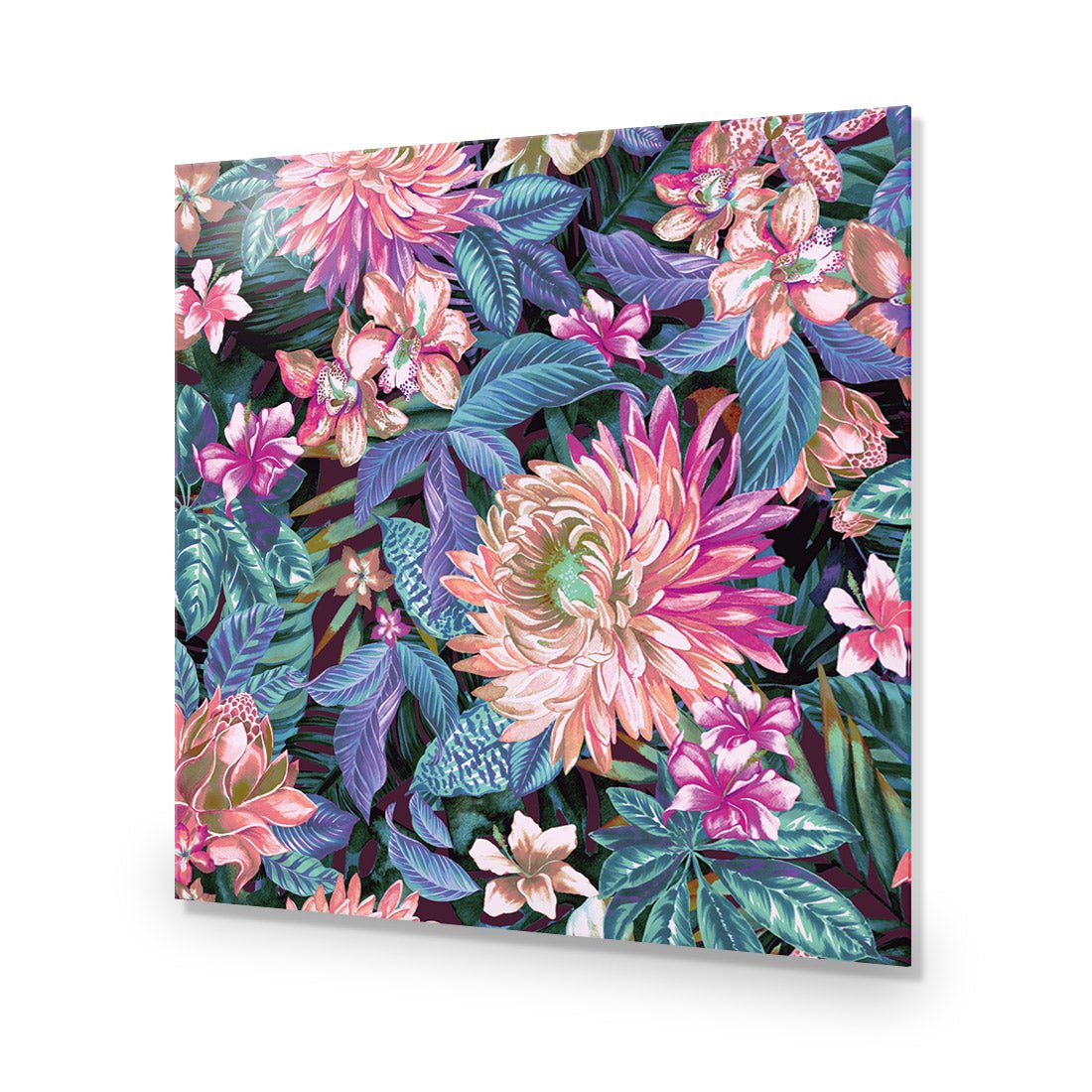 Chrysanthemums (square) - Wall Art Designs - 2173_AS_Q WAD_CP - MPY - 260 - M - S - S_37x37_NONE