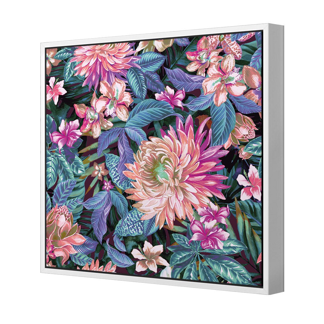 Chrysanthemums (square) - Wall Art Designs - 2173_AS_Q WAD_CP - MPY - 260 - M - S - S_37x37_NONE