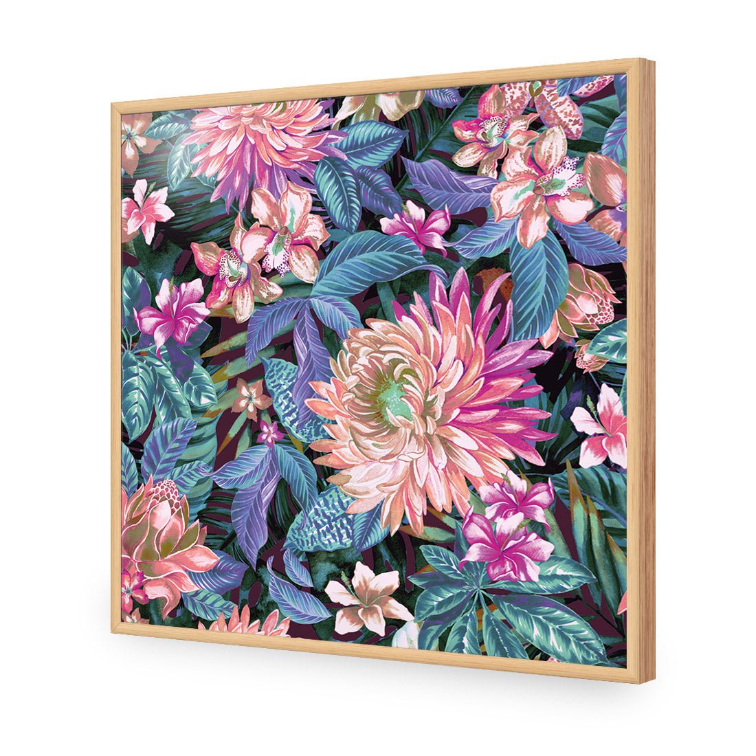 Chrysanthemums (square) - Wall Art Designs - 2173_AS_Q WAD_CP - MPY - 260 - M - S - S_37x37_NONE