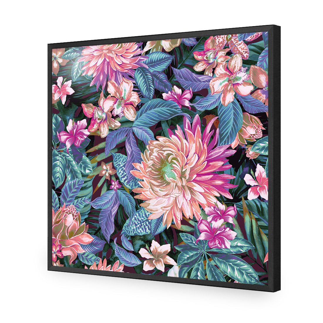 Chrysanthemums (square) - Wall Art Designs - 2173_AS_Q WAD_CP - MPY - 260 - M - S - S_37x37_NONE