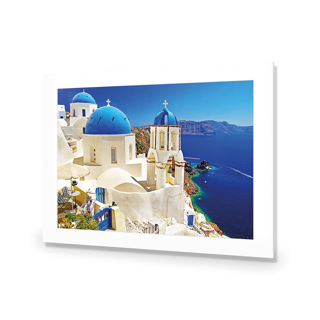 Churches of Santorini - Wall Art Designs - 2139_AR_H WAD_AP - 030 - MAT_45x30_NONE