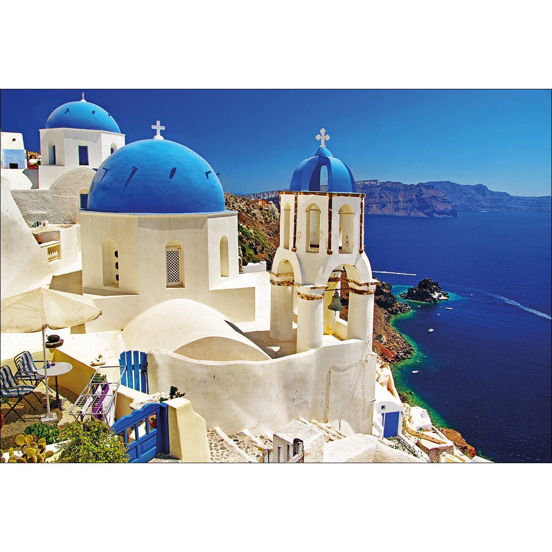 Churches of Santorini - Wall Art Designs - 2139_AR_H WAD_CP - MPY - 260 - M - S - S_45x30_NONE