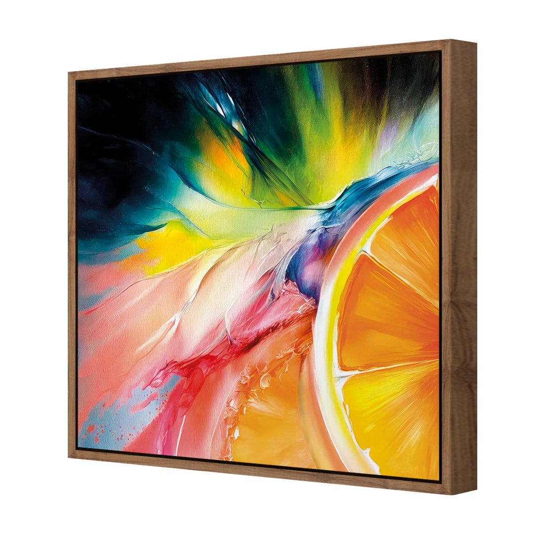 Citrus Burst II - Wall Art Designs - WB_100787_AS_Q CAF_CP - MPY - 260 - M - S - S_37x37_S - 1550 - NAT