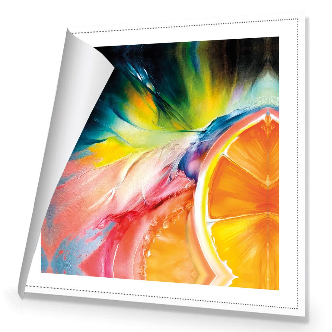 Citrus Burst II - Wall Art Designs - WB_100787_AS_Q CAF_CP - MPY - 260 - M - R_37x37_NONE