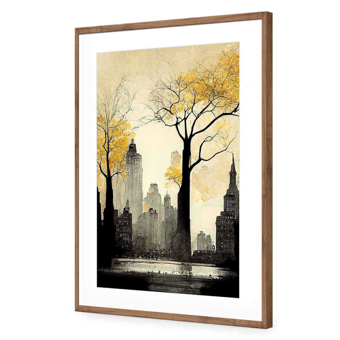 City in Autumn - Wall Art Designs - WH_1021_AR_V WAD_AP - 030 - MAT_45x30_S - 2538 - NAT