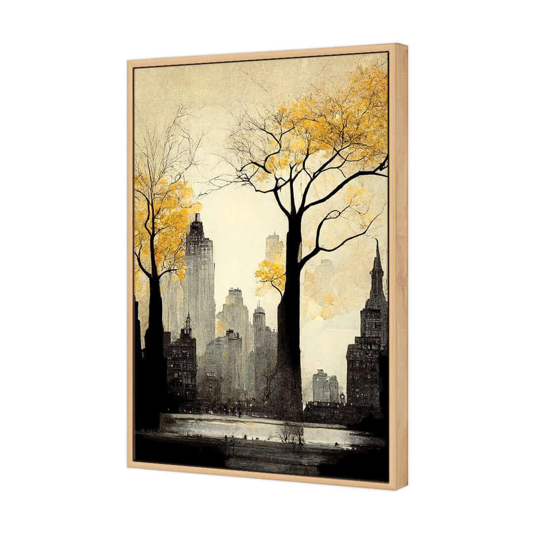 City in Autumn - Wall Art Designs - WH_1021_AR_V WAD_CP - MPY - 260 - M - S - S_45x30_S - 1550 - OAK