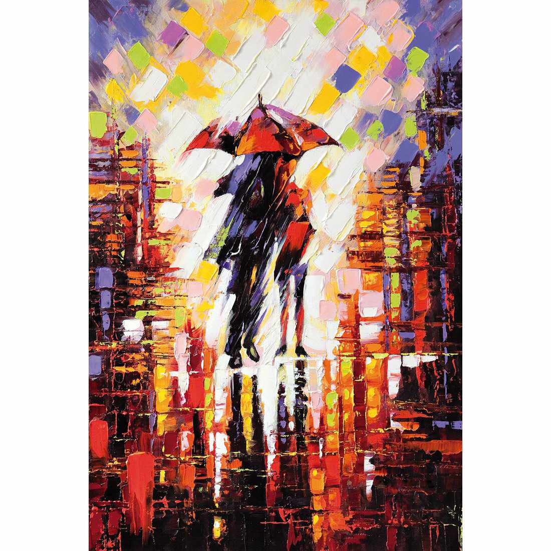 City Romance Canvas Art - Wall Art Designs - 2012_AR_V WAD_CP - MPY - 260 - M - S - S_45x30_NONE