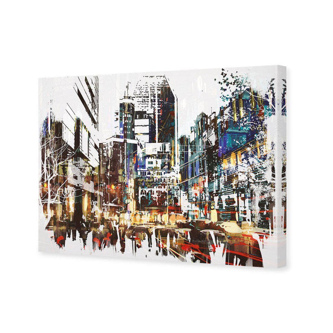 City Walk | Standard Canvas | No Frame | Stretched Canvas