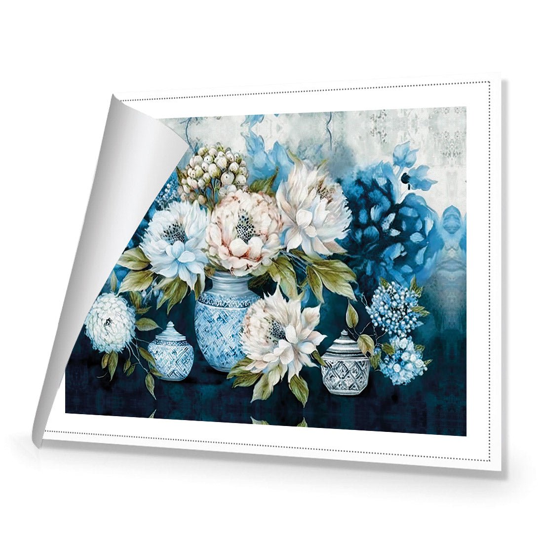Classic Floral | Classic Canvas | No Frame | Rolled Canvas