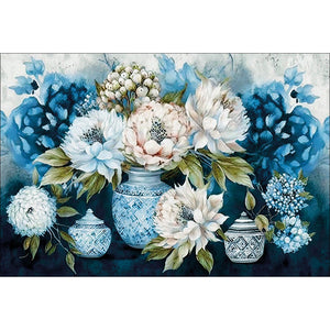 Classic Floral | Classic Canvas | No Frame | Stretched Canvas