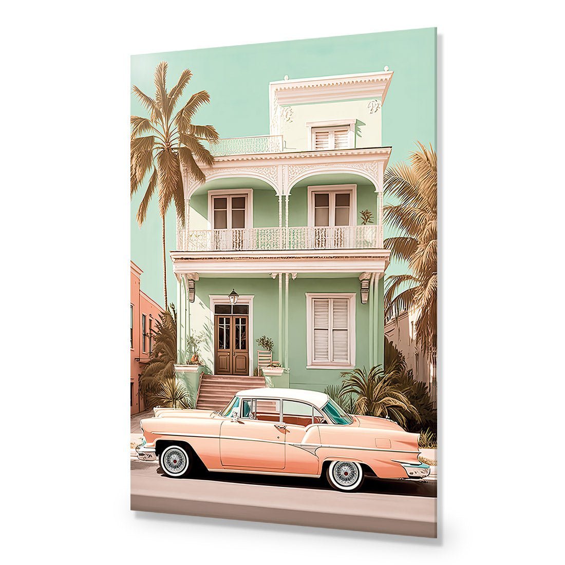 Classic in Peach - Wall Art Designs - WH_1169_AR_V CAF_AP - 030 - EDG_45x30_NONE