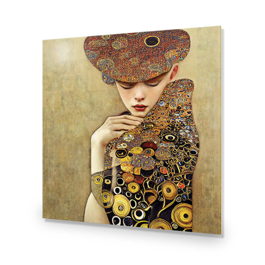 Cloaked in Contemplation | Classic Acrylic | No Frame No Border