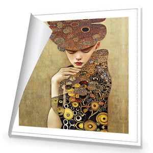 Cloaked in Contemplation | Classic Canvas | No Frame | Rolled Canvas