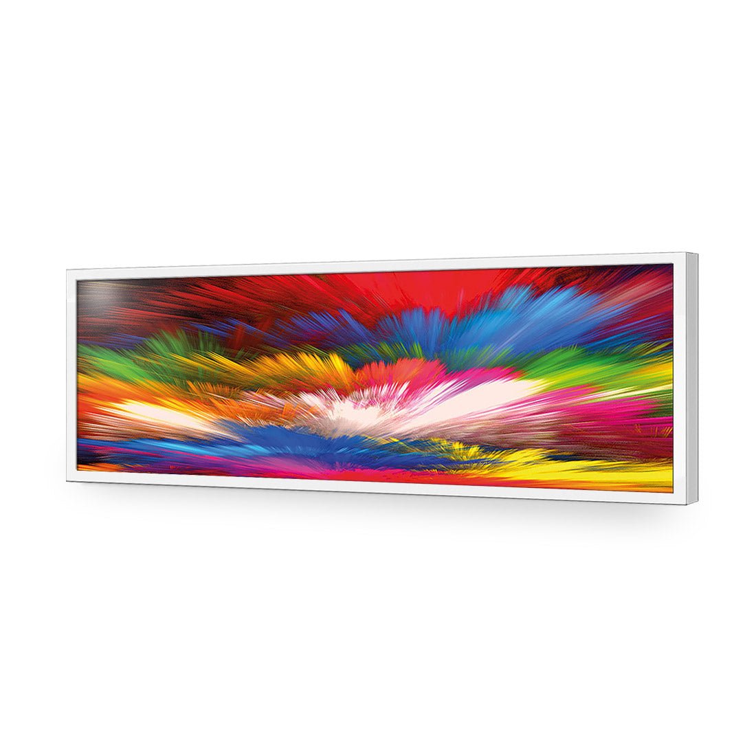 Cloud Explosion (long) - Wall Art Designs - 2412_AL_H WAD_AP - 030 - EDG_90x30_S - 2538 - WHT