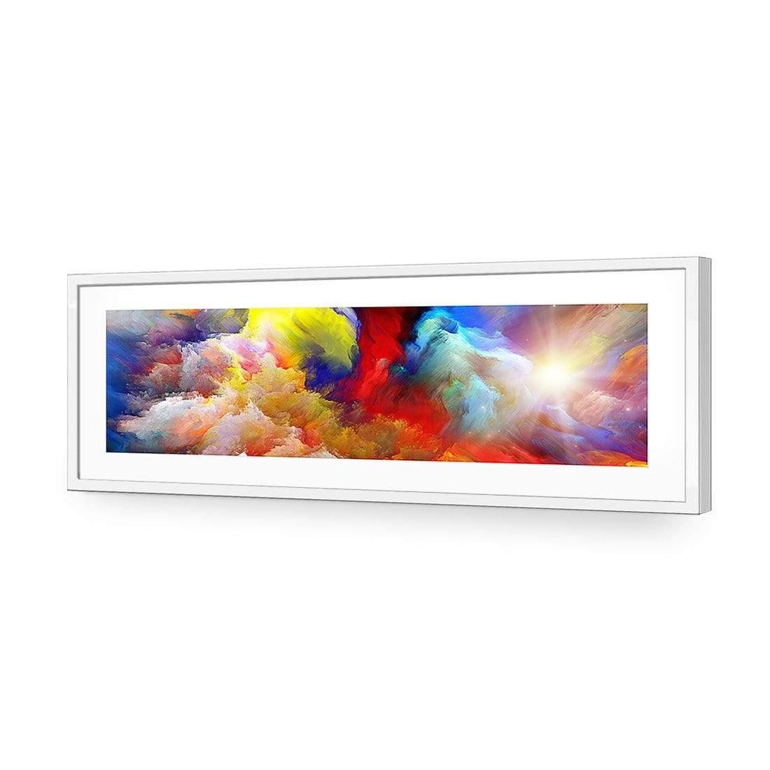 Clouds of Colour (long) - Wall Art Designs - 292_AL_H WAD_AP - 030 - MAT_90x30_S - 2538 - WHT