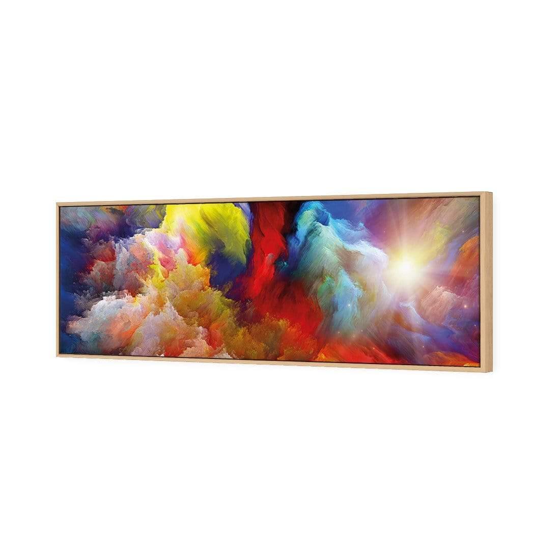 Clouds of Colour (long) - Wall Art Designs - 292_AL_H WAD_CP - MPY - 260 - M - S - S_60x20_S - 1550 - OAK