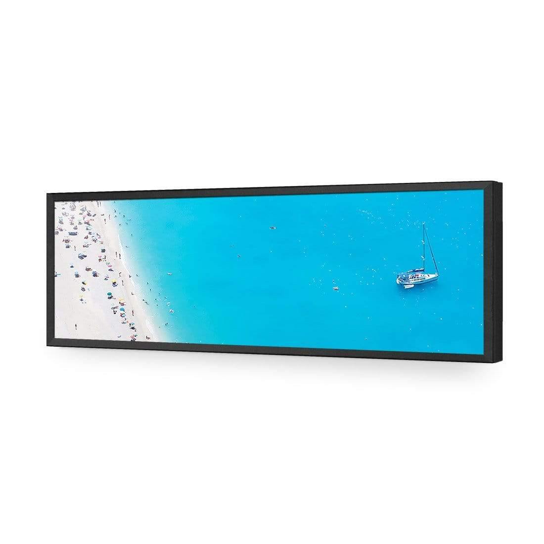 Coastal Heaven from High (Long) - Wall Art Designs - 3062_AL_H WAD_AP - 030 - EDG_90x30_S - 2538 - BLK