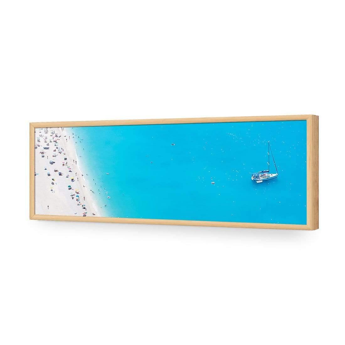 Coastal Heaven from High (Long) - Wall Art Designs - 3062_AL_H WAD_AP - 030 - EDG_90x30_S - 2538 - OAK