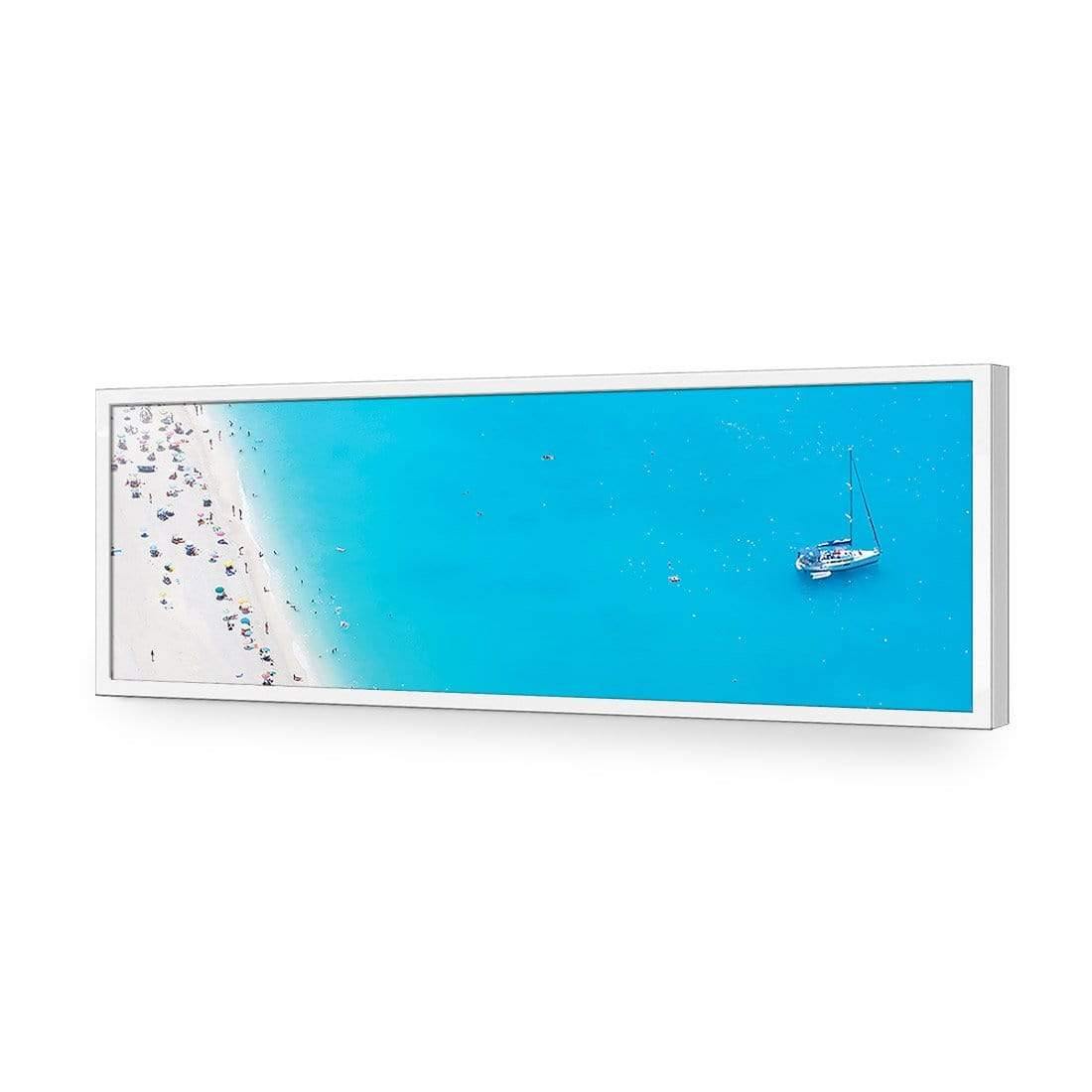 Coastal Heaven from High (Long) - Wall Art Designs - 3062_AL_H WAD_AP - 030 - EDG_90x30_S - 2538 - WHT