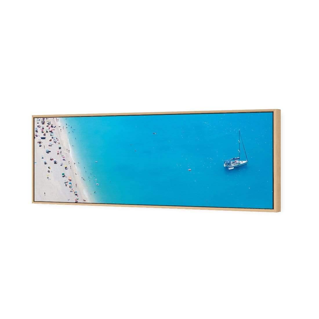 Coastal Heaven from High (Long) - Wall Art Designs - 3062_AL_H WAD_CP - MPY - 260 - M - S - S_60x20_S - 1550 - OAK