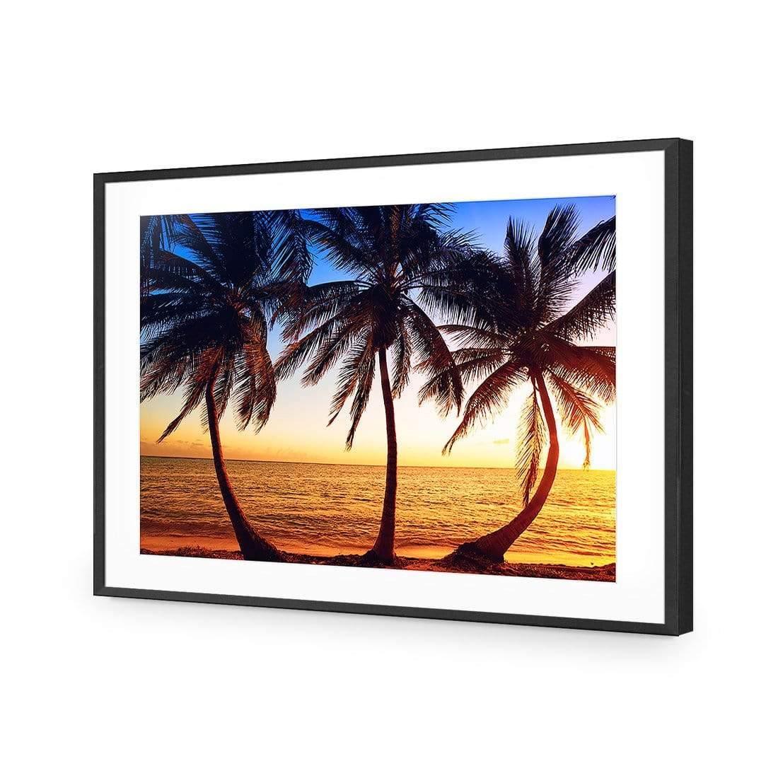 Coconut Palm Paradise - Wall Art Designs - 2883_AR_H WAD_AP - 030 - MAT_45x30_S - 2538 - BLK