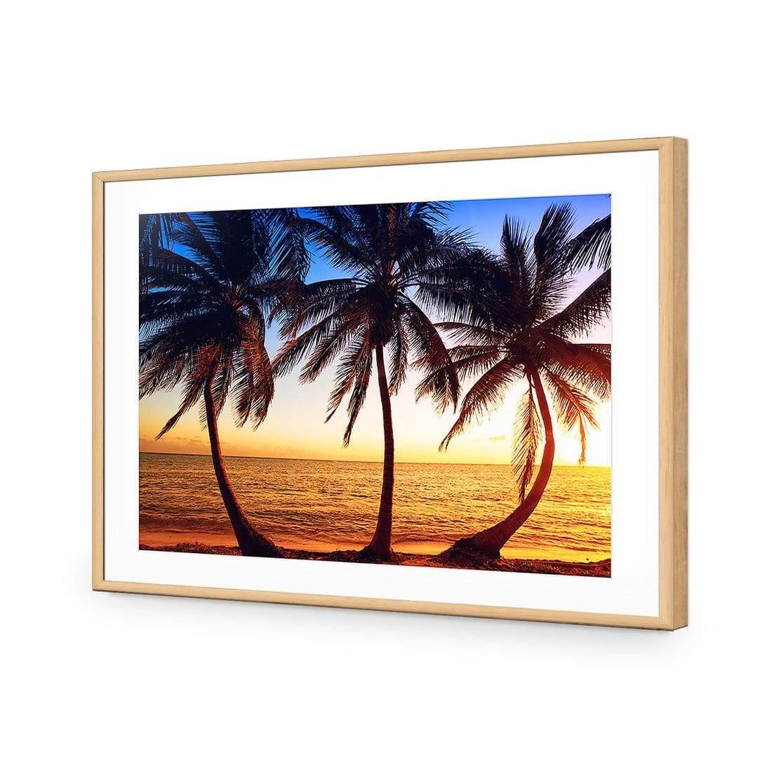 Coconut Palm Paradise - Wall Art Designs - 2883_AR_H WAD_AP - 030 - MAT_45x30_S - 2538 - OAK