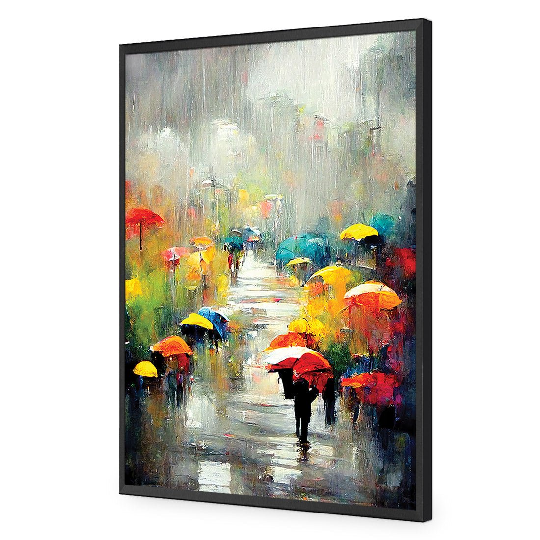 Colour Rain - Wall Art Designs - WH_1006_AR_V WAD_AP - 030 - EDG_45x30_S - 2538 - BLK